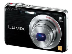 松下FH8数码相机 银色经典，广角便携之选